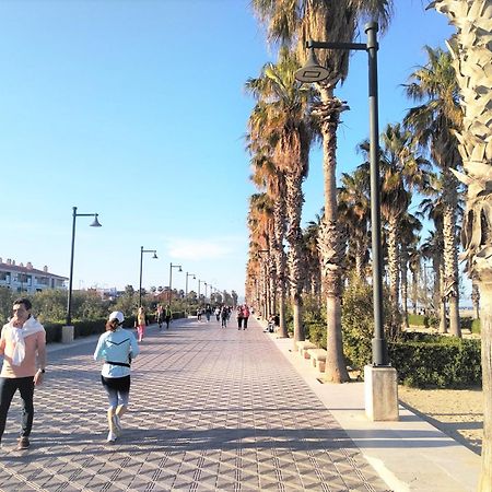 Apartamento Valencia Malvarrosa Экстерьер фото