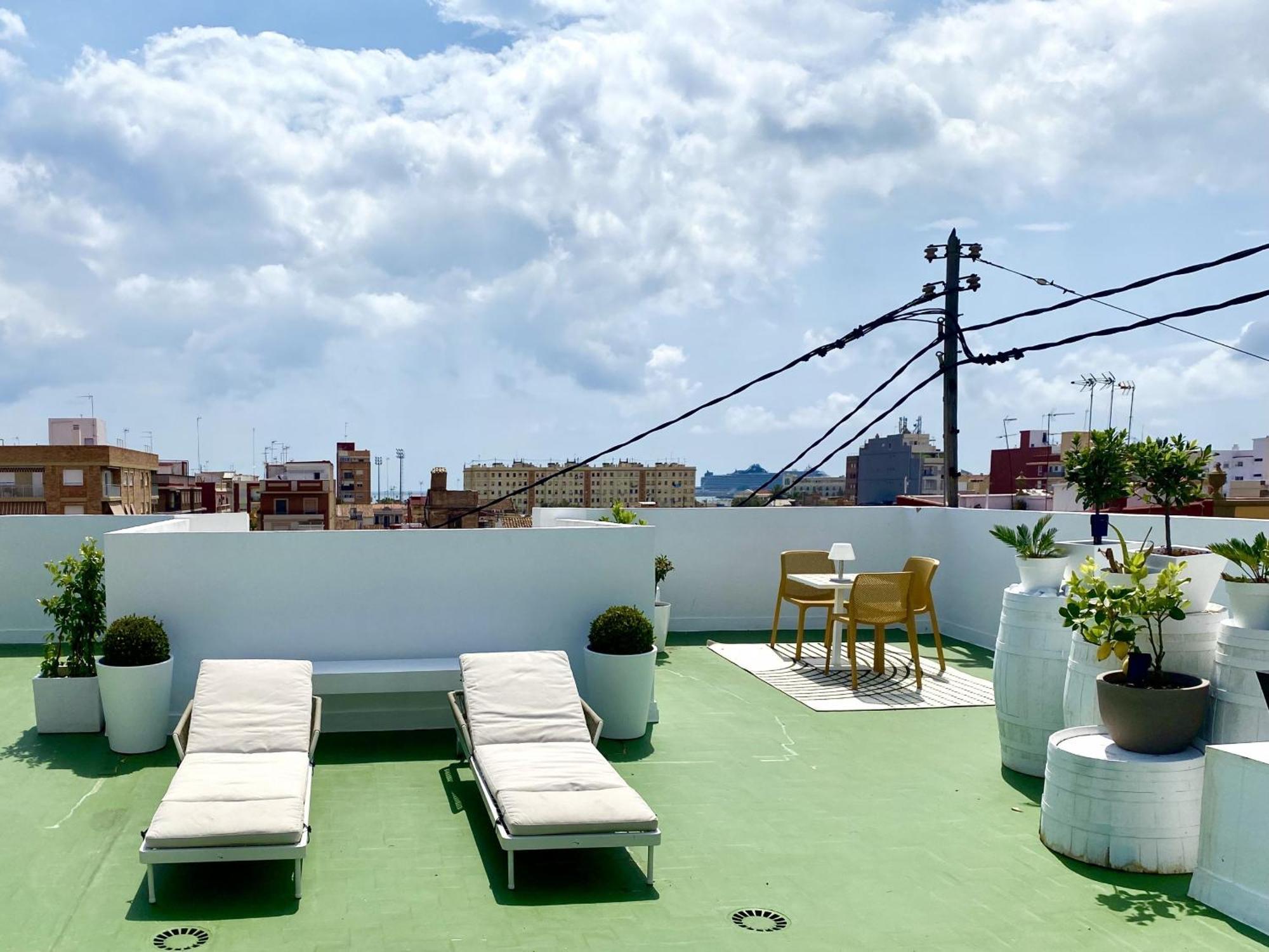 Apartamento Valencia Malvarrosa Экстерьер фото