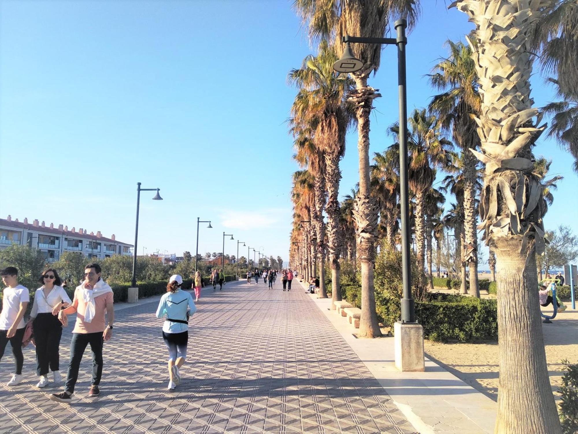 Apartamento Valencia Malvarrosa Экстерьер фото